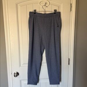 NWT!! Ministry of Supply - Mens Jogger Blue Performance Knit Pants - Medium